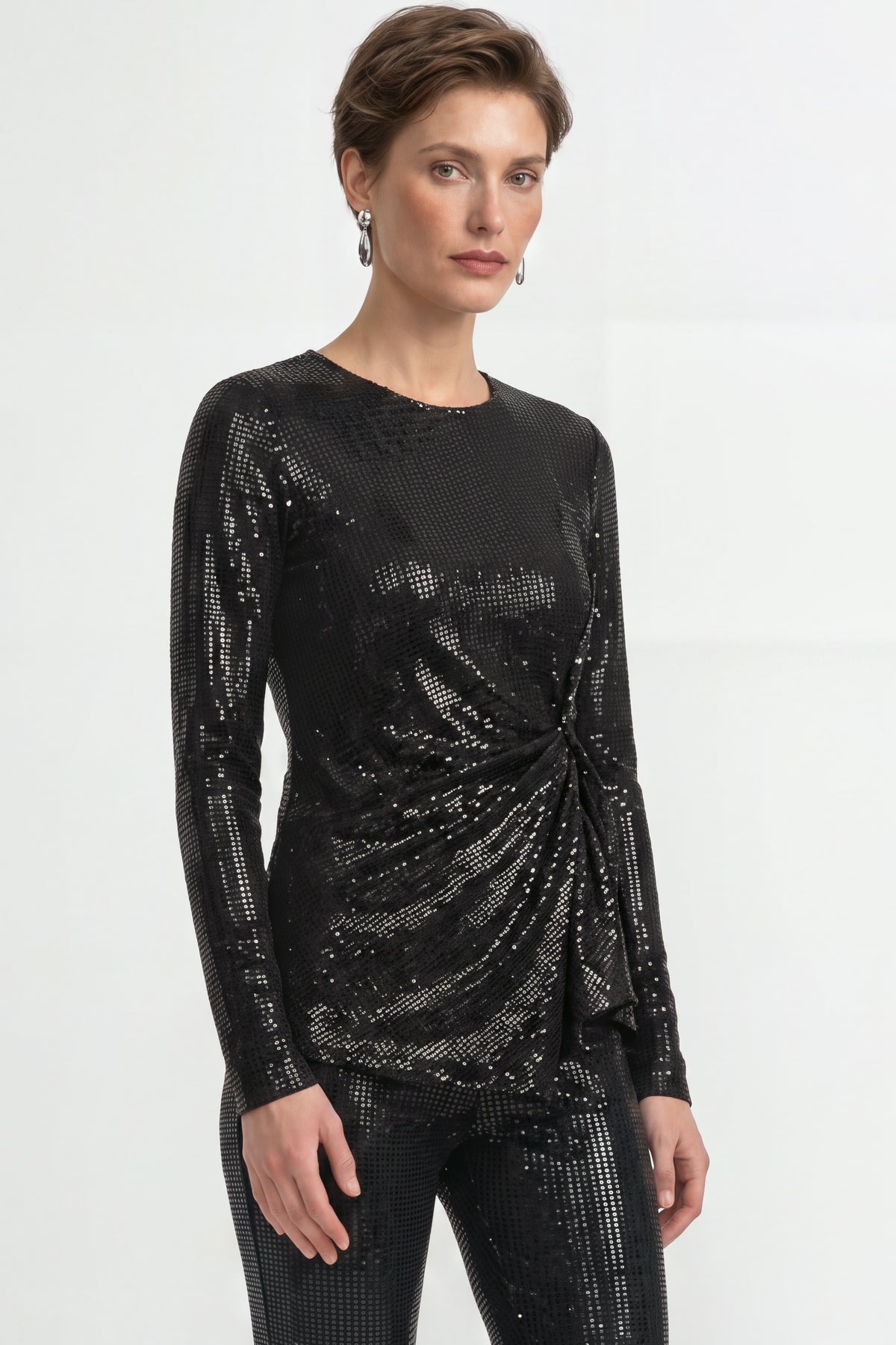 Pailletten-Longsleeve-Rich & Royal