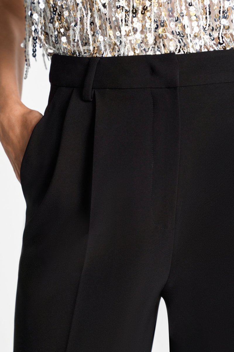 Bundfaltenhose mit weitem Bein-Rich & Royal