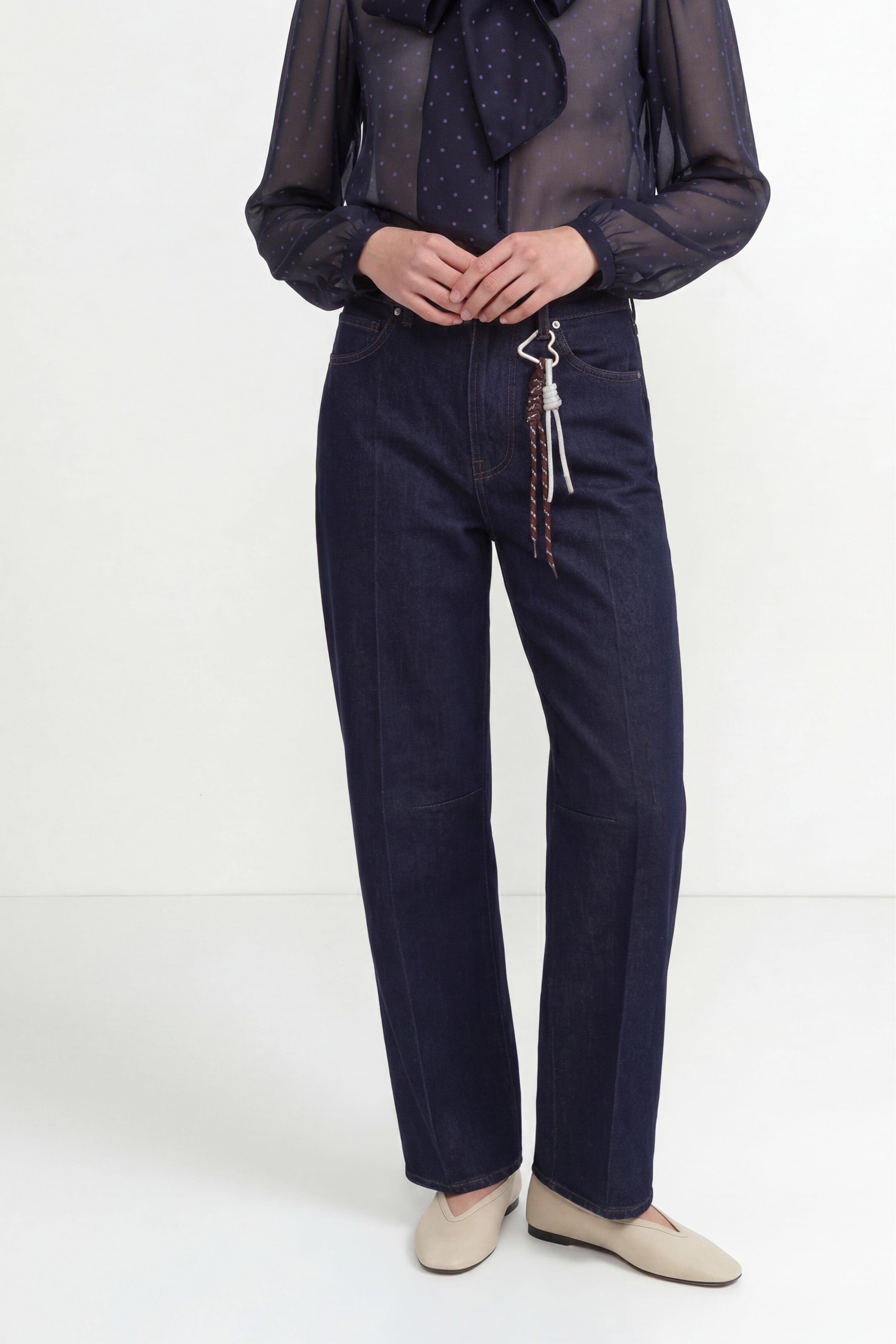 Barrel-Leg-Jeans mit Karabiner-Detail-Rich & Royal