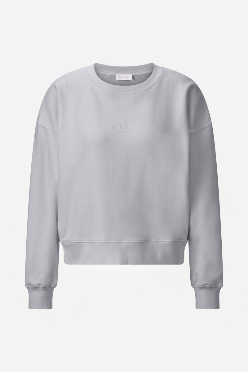 Oversize-Sweater mit Stickerei-Rich & Royal