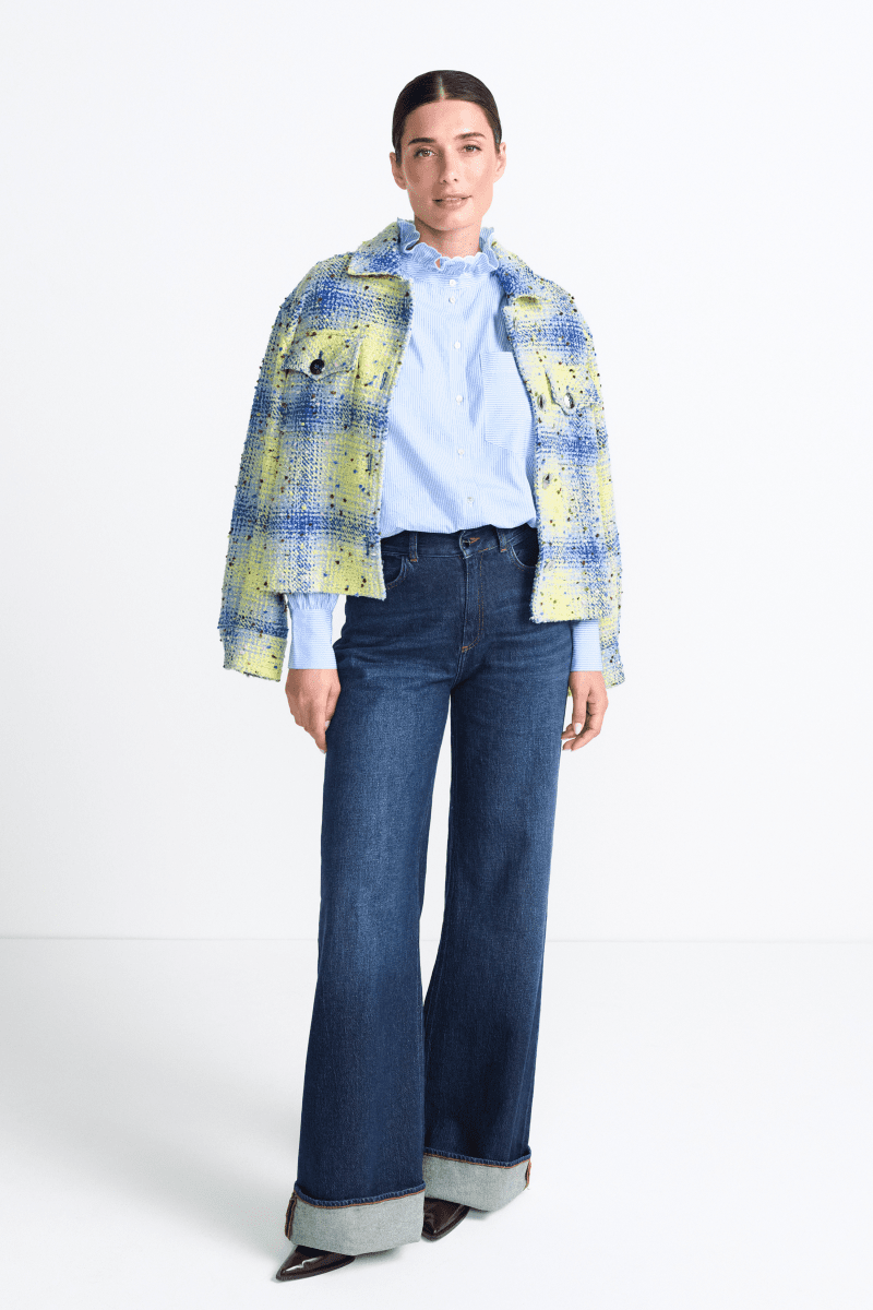 Check shirt jacket - Look-Rich & Royal