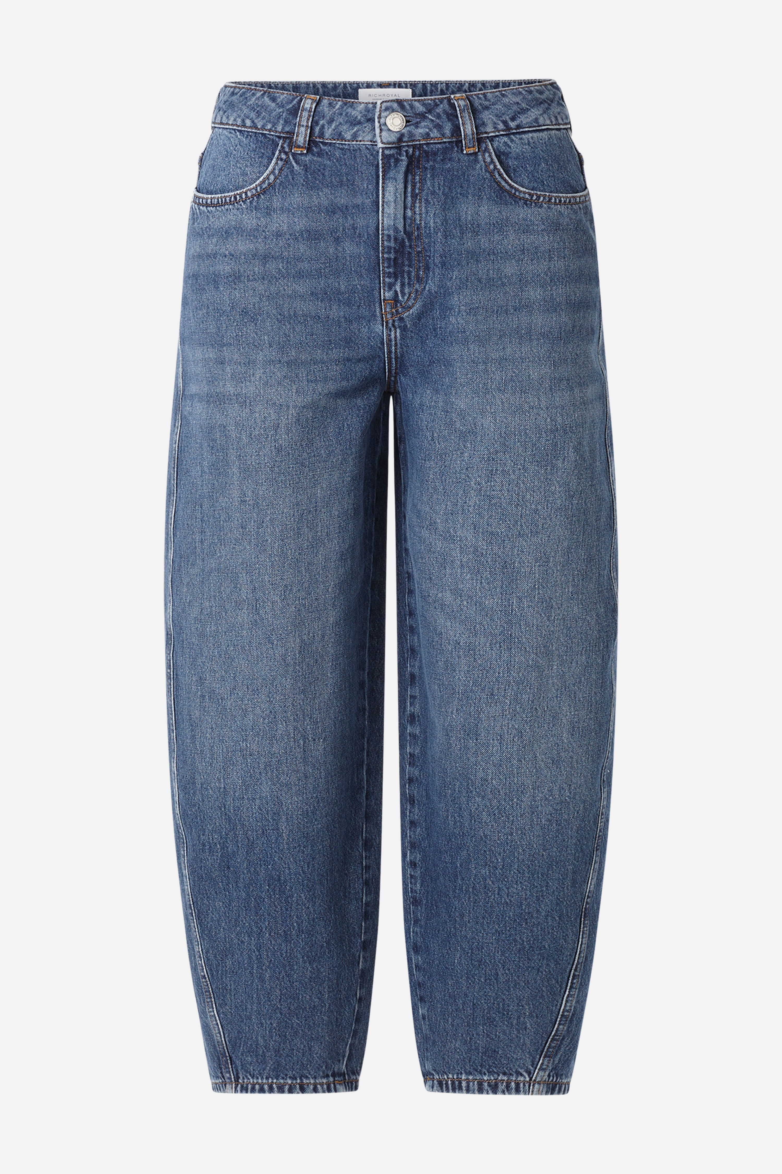 Barrel-Baumwolljeans-Rich & Royal