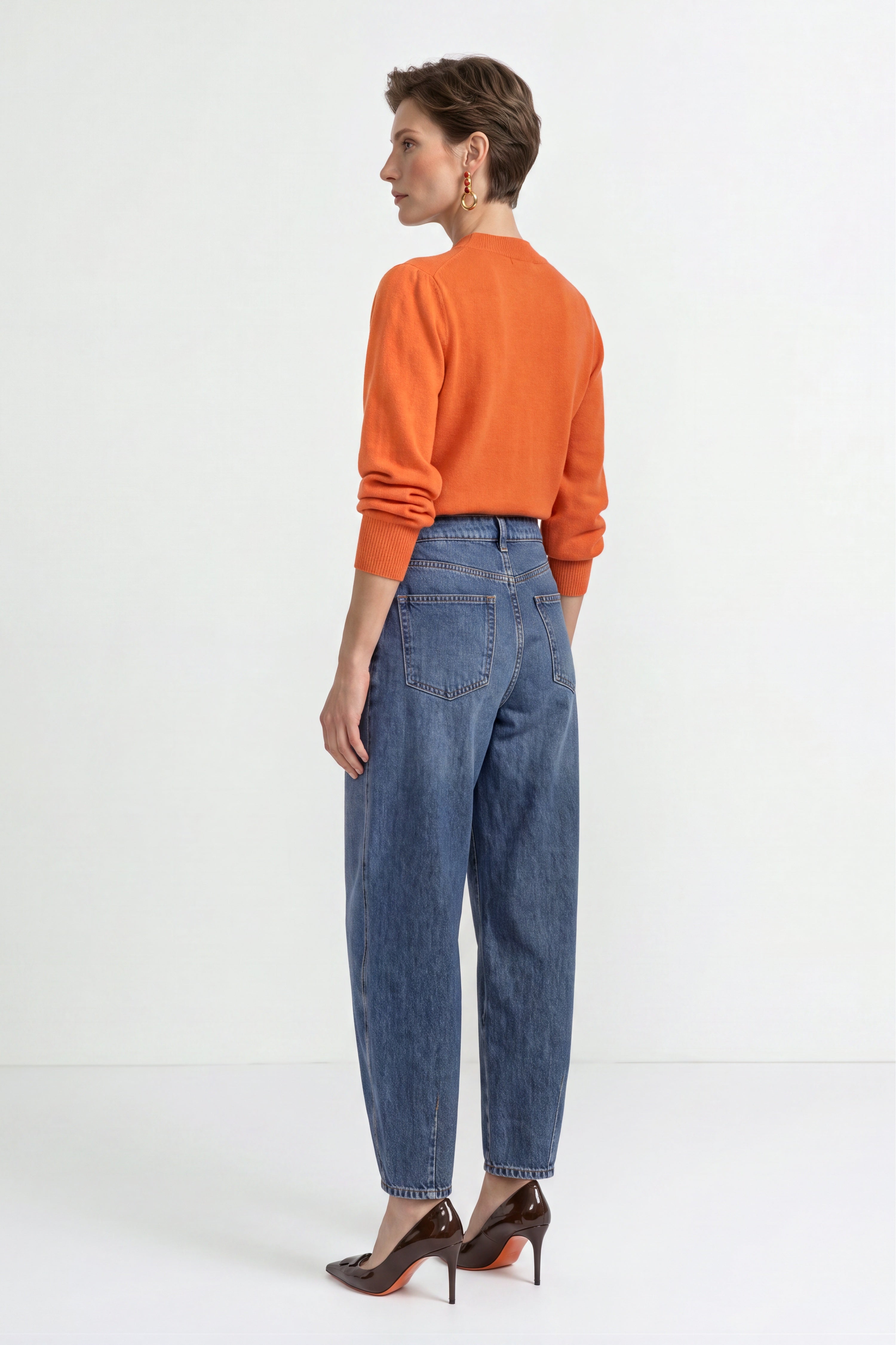Barrel-Baumwolljeans-Rich & Royal