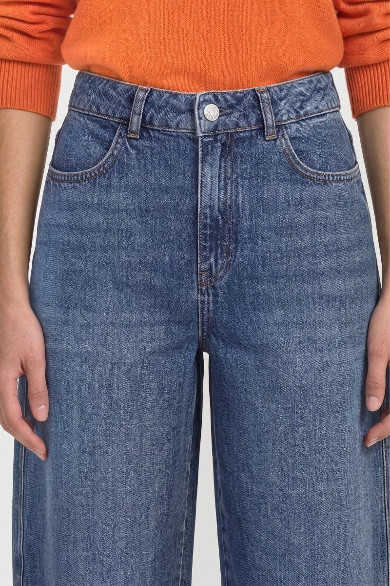 Barrel-Baumwolljeans-Rich & Royal