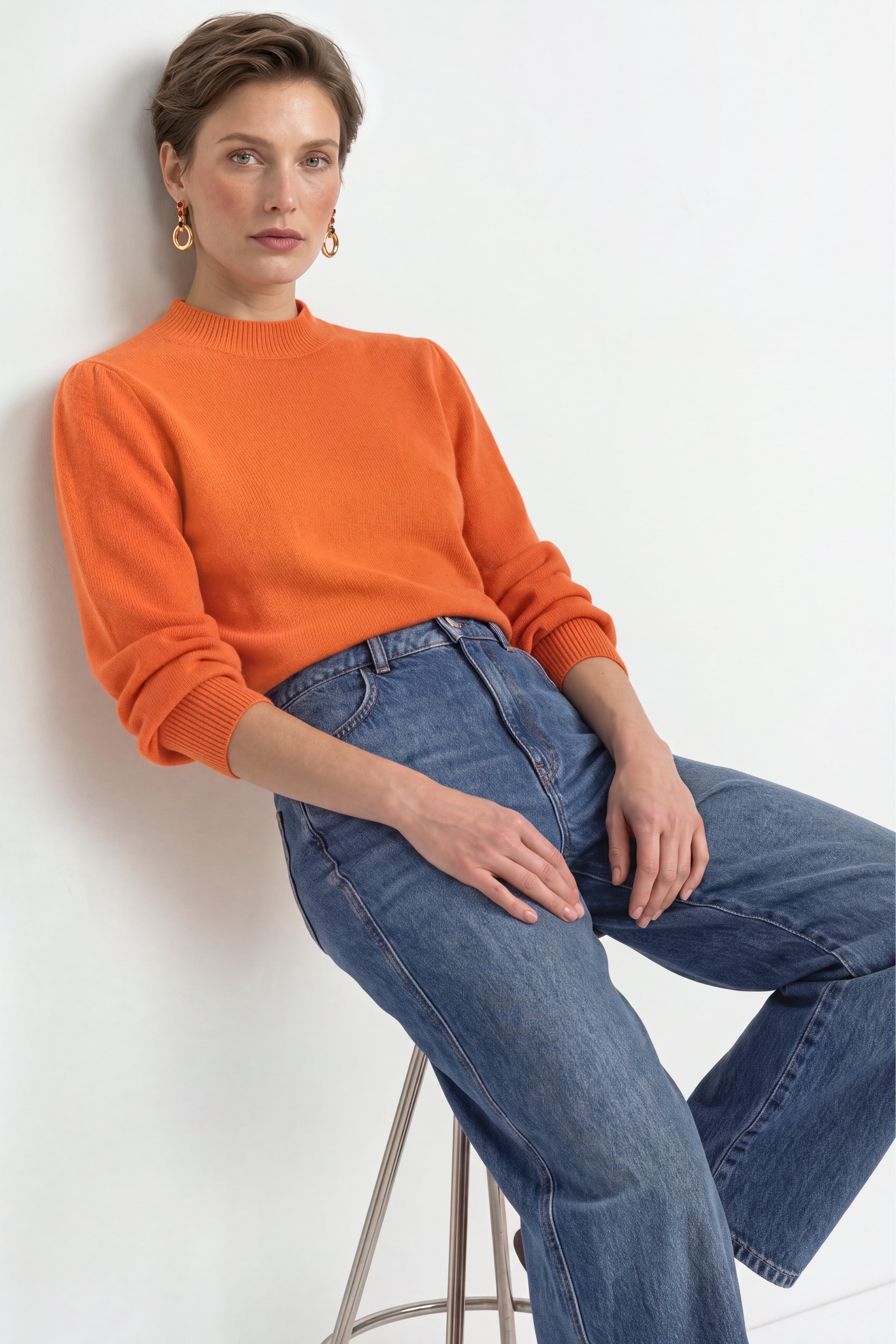 Barrel-Baumwolljeans-Rich & Royal