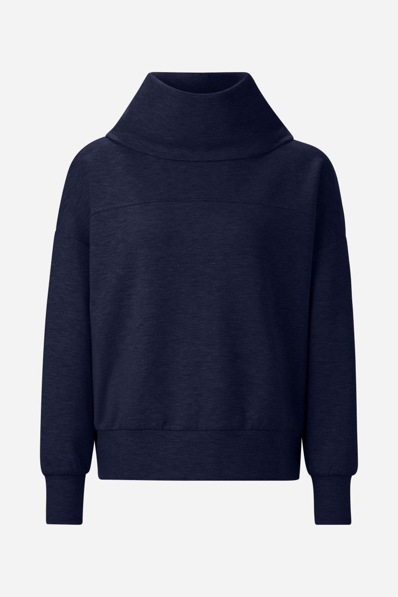 Sweatshirt mit Stehkragen-Rich & Royal