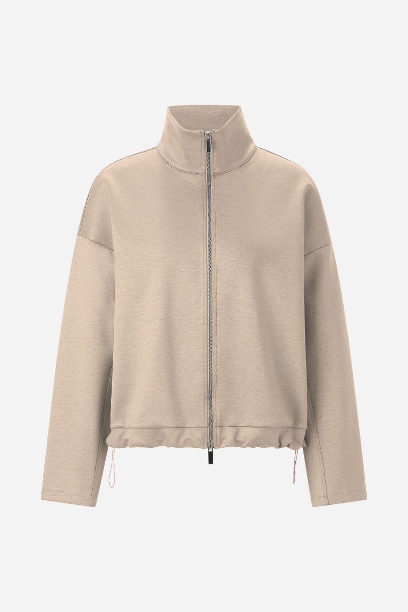 Sweatjacke mit Stehkragen-Rich & Royal