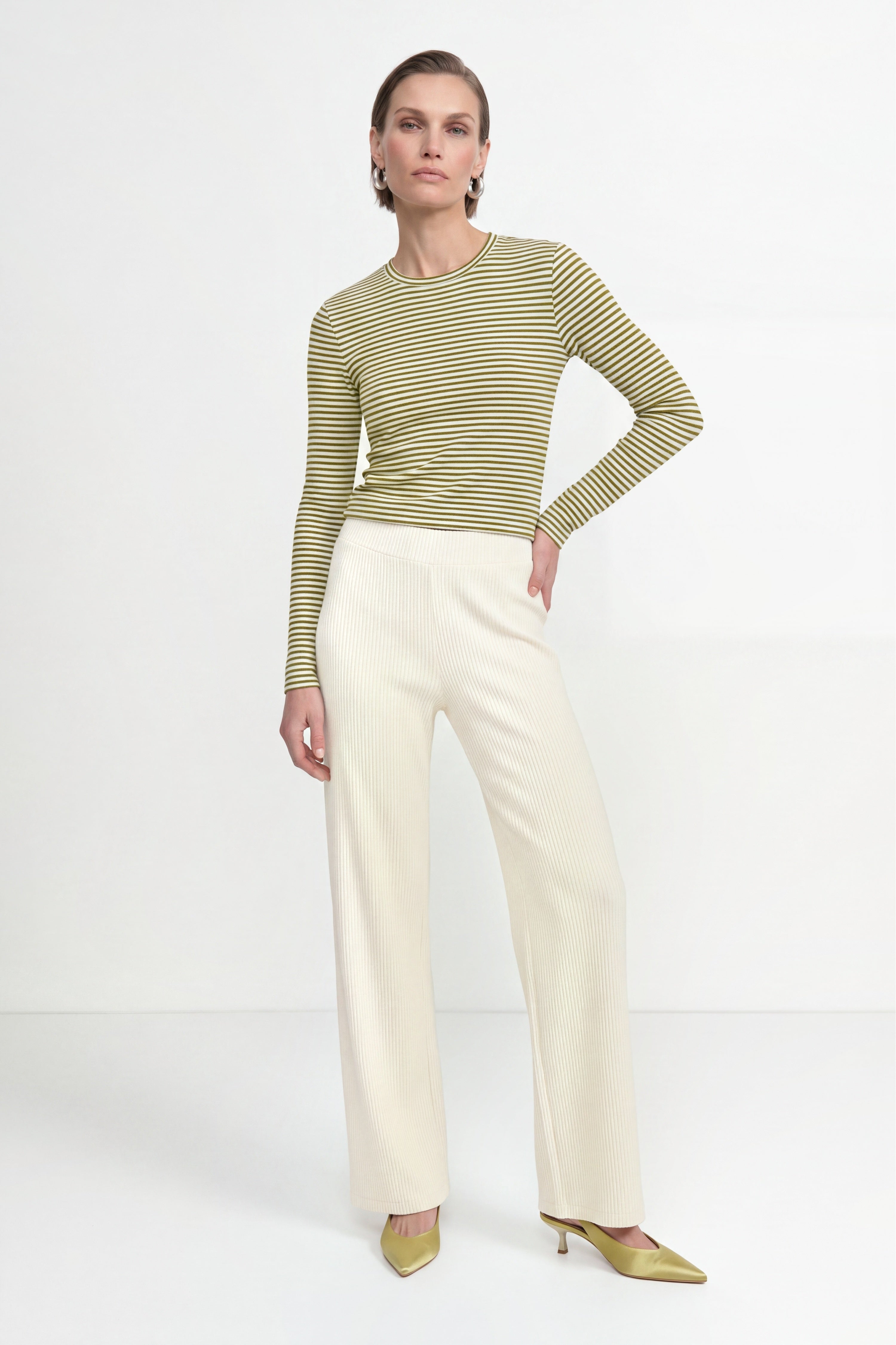 Cord-Hose mit weitem Bein-Rich & Royal