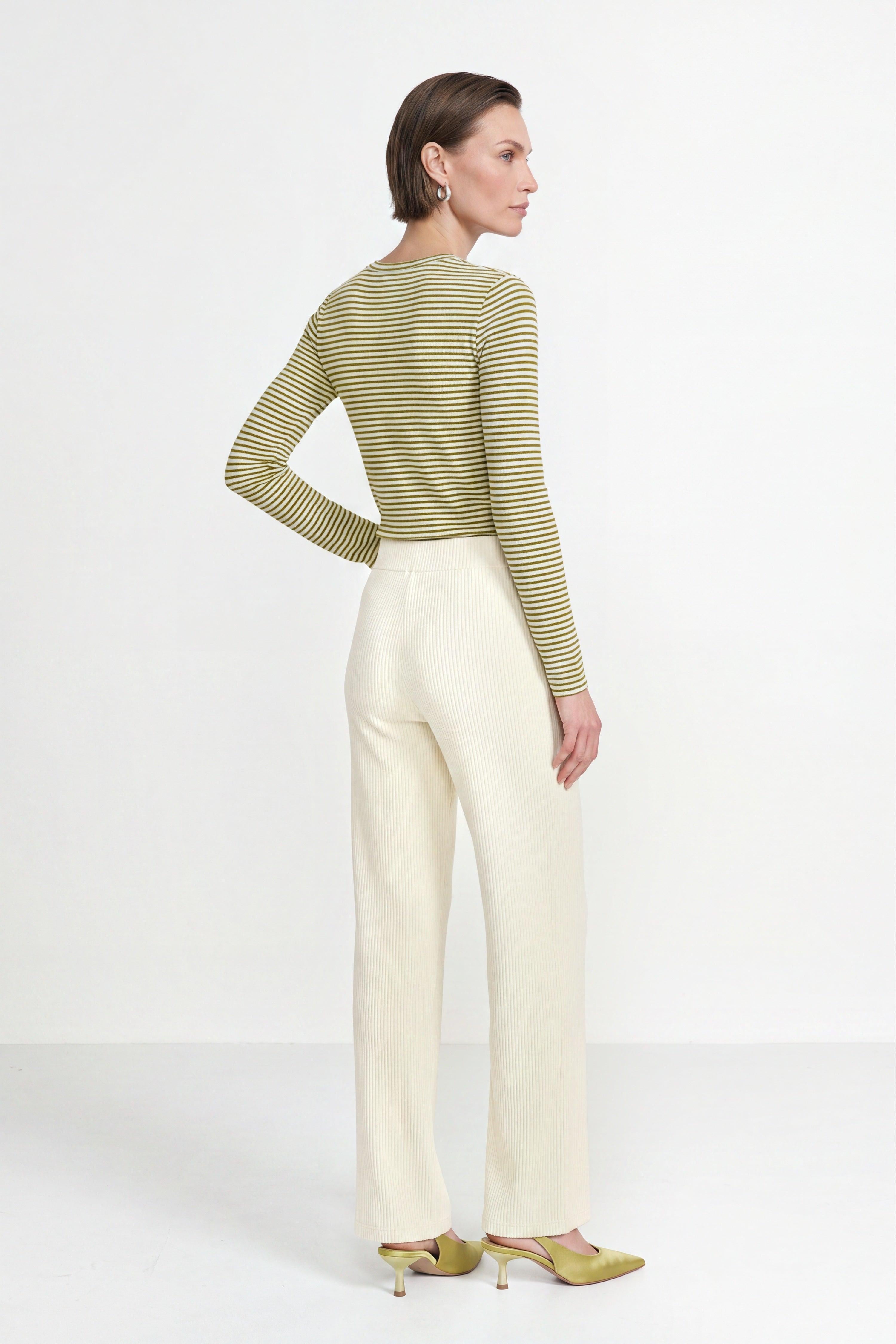 Cord-Hose mit weitem Bein-Rich & Royal