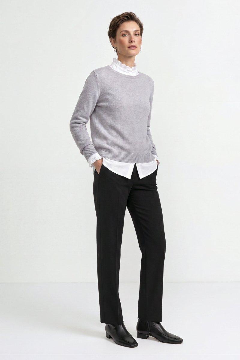 Nahtloser Strickpullover-Rich & Royal