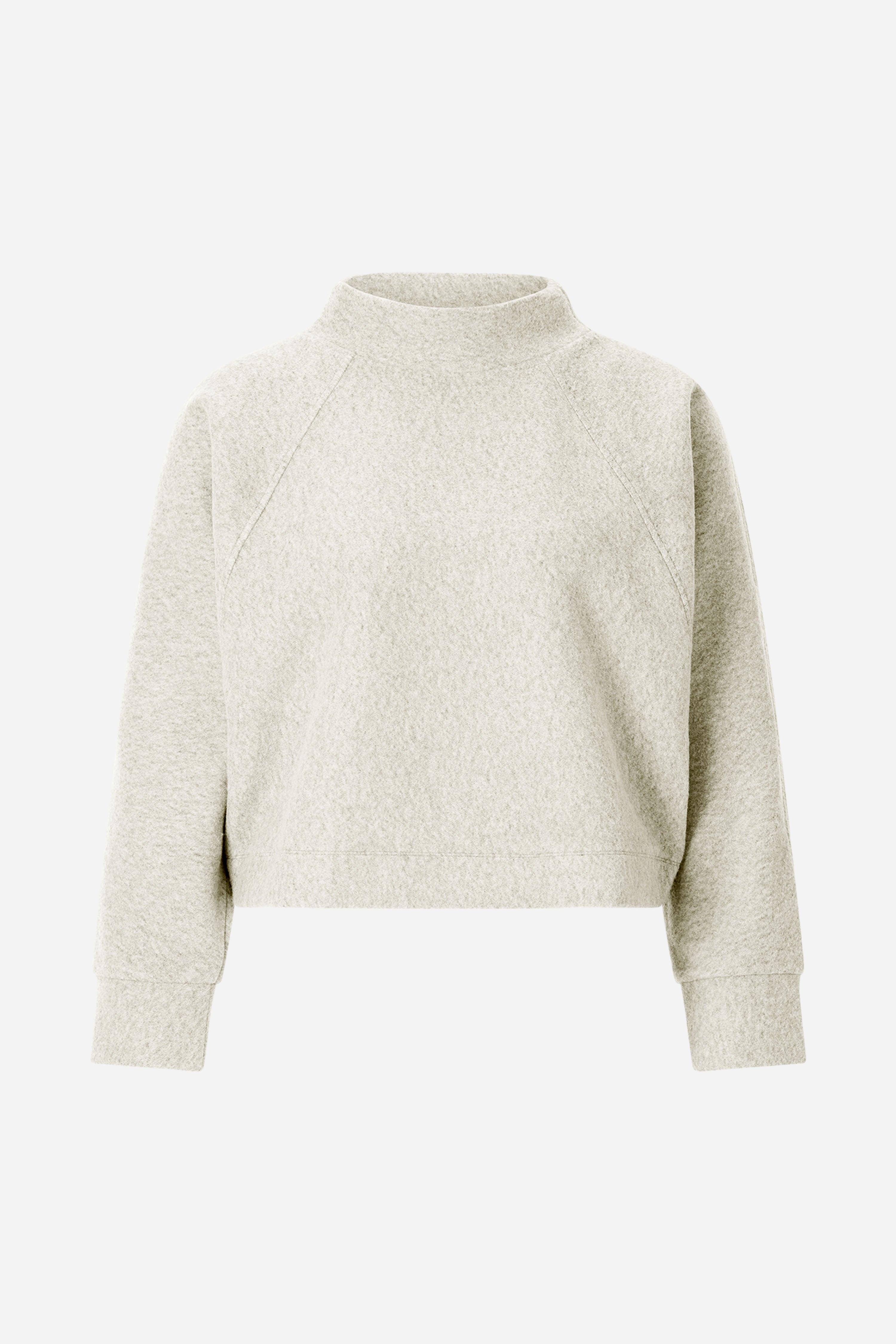 Cropped Sweatshirt mit Stehkragen-Rich & Royal