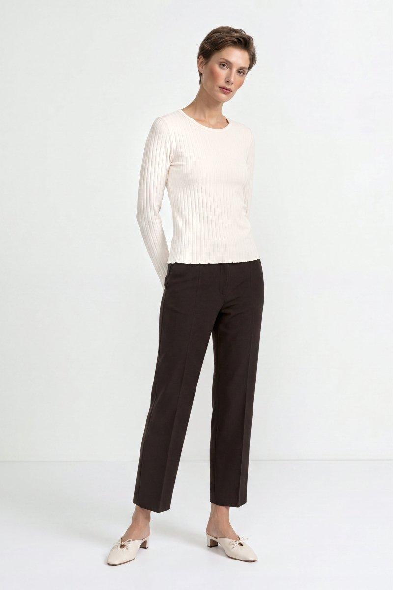Geripptes Longsleeve-Rich & Royal