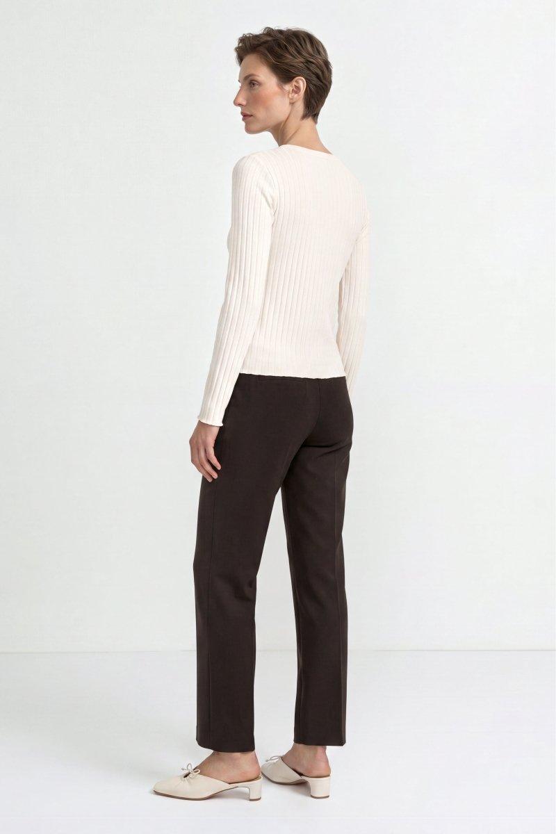 Geripptes Longsleeve-Rich & Royal