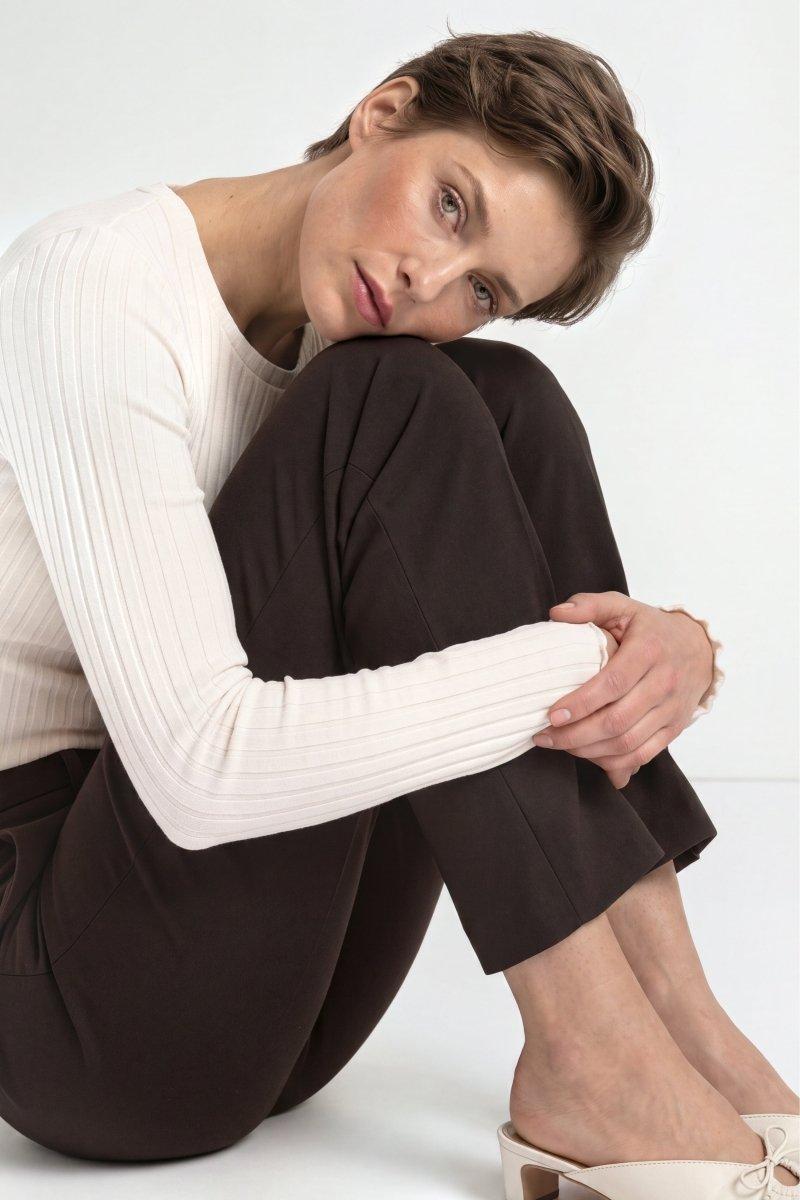 Geripptes Longsleeve-Rich & Royal