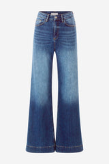 Wide Leg Denim mit hoher Taille-Rich & Royal