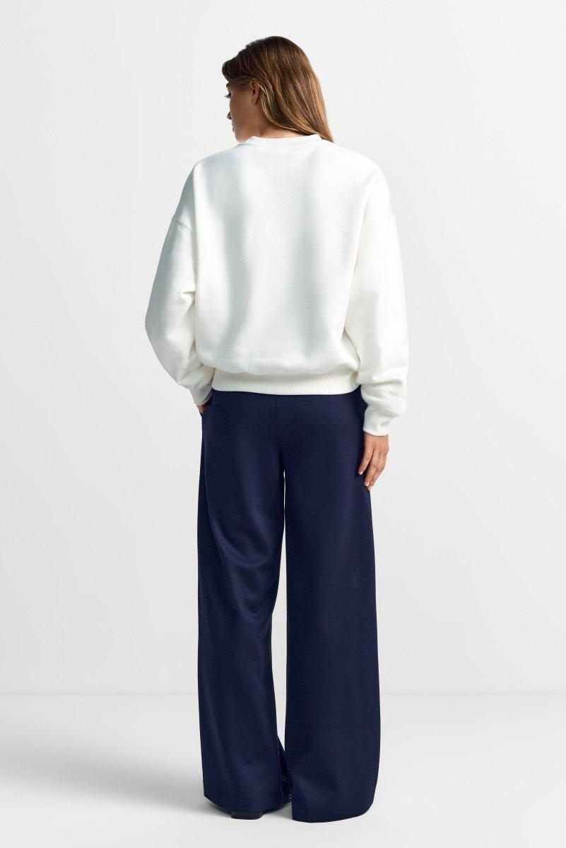 Oversize-Sweater mit Stickerei-Rich & Royal