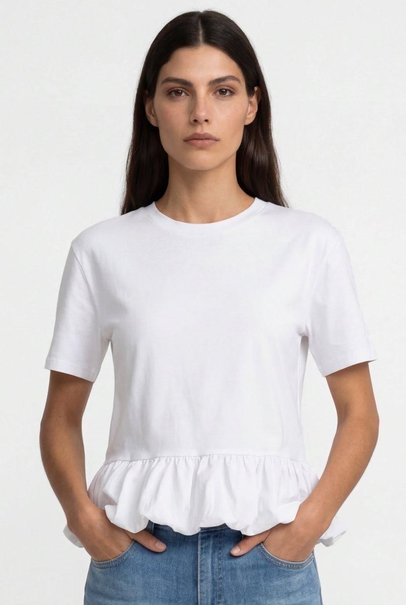 Shirt mit Volantsaum-Rich & Royal