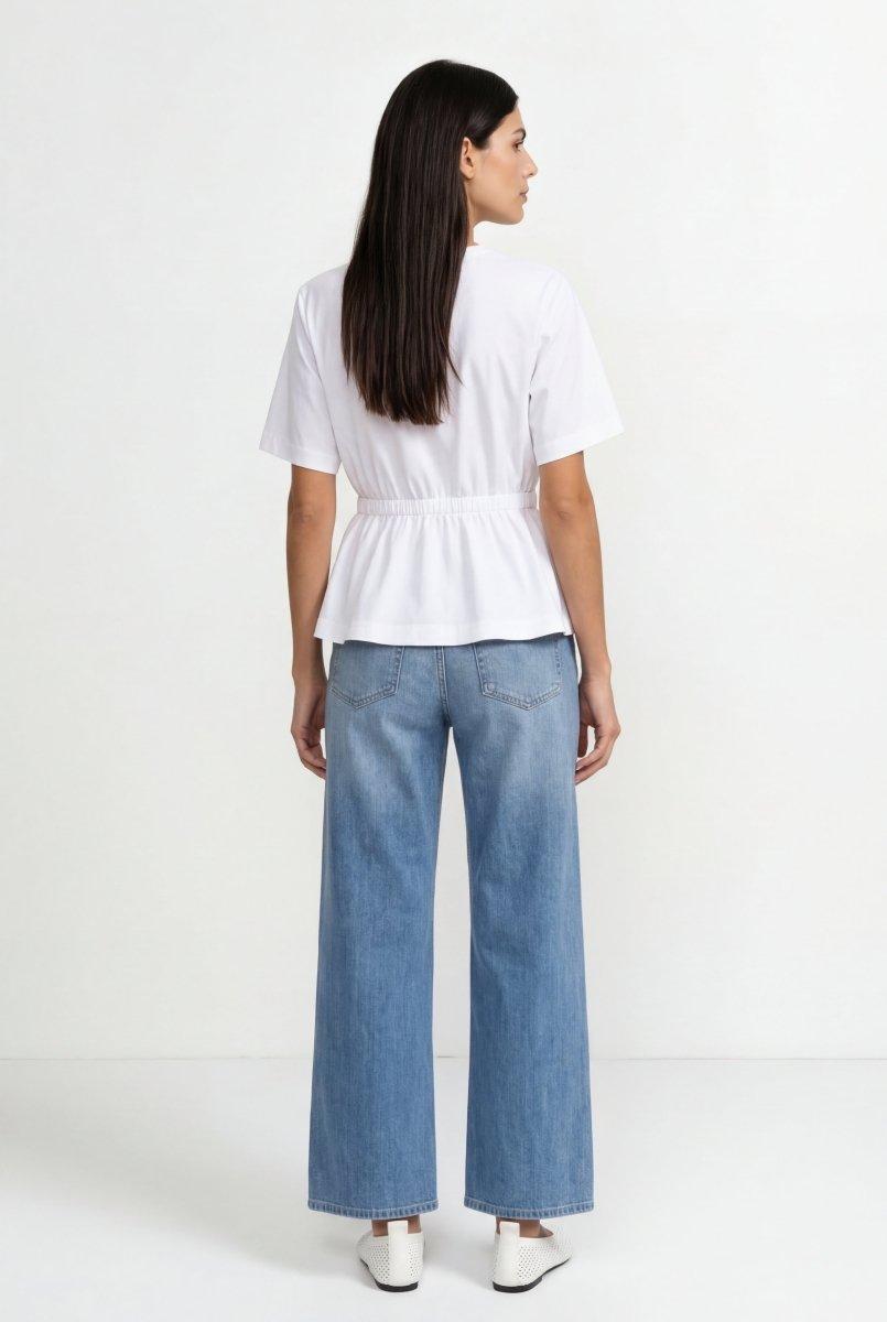 Tailliertes Baumwollshirt-Rich & Royal