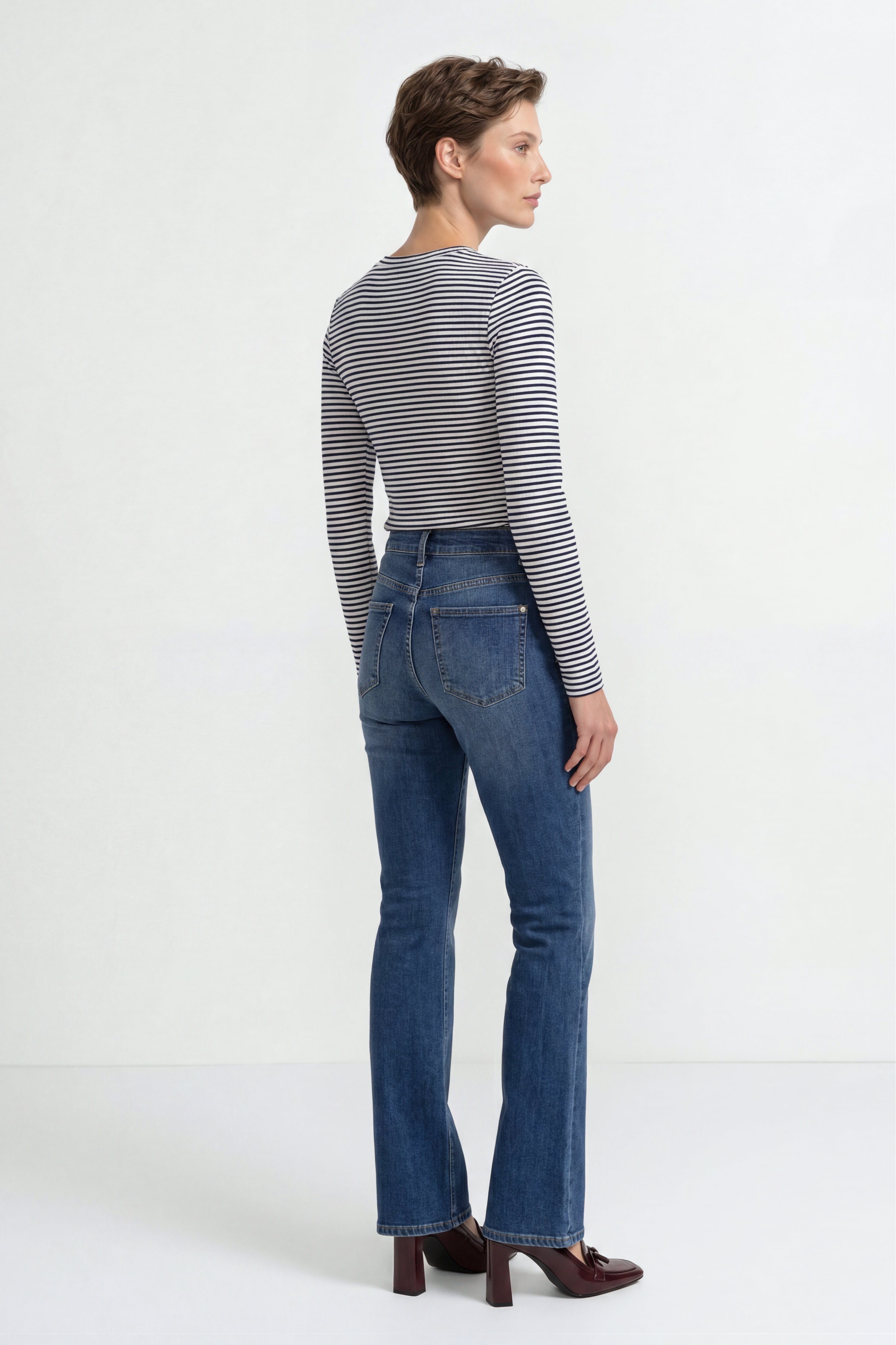Gestreiftes Longsleeve-Rich & Royal