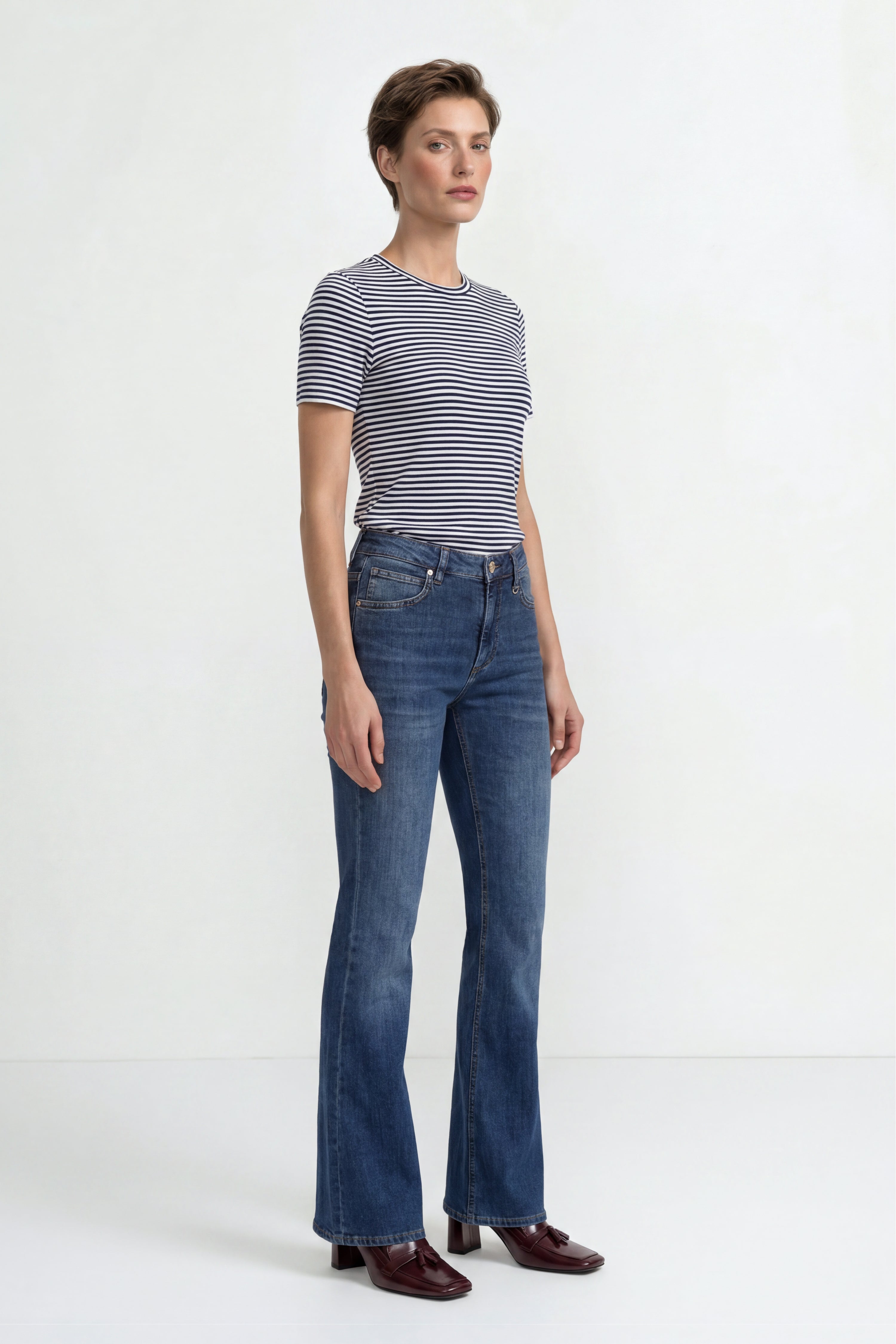 Gestreiftes T-Shirt-Rich & Royal