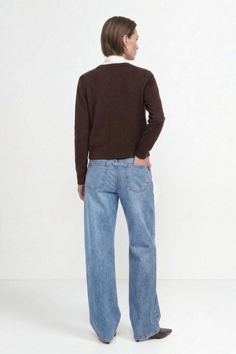Hellblaue Jeans im Loose Fit-Rich & Royal