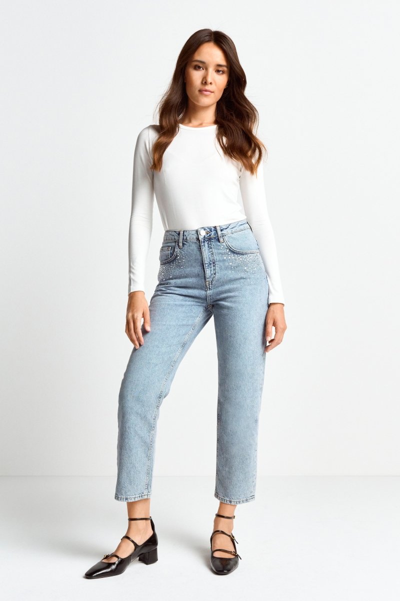 Eich & Royal Denim mit Strassdetails