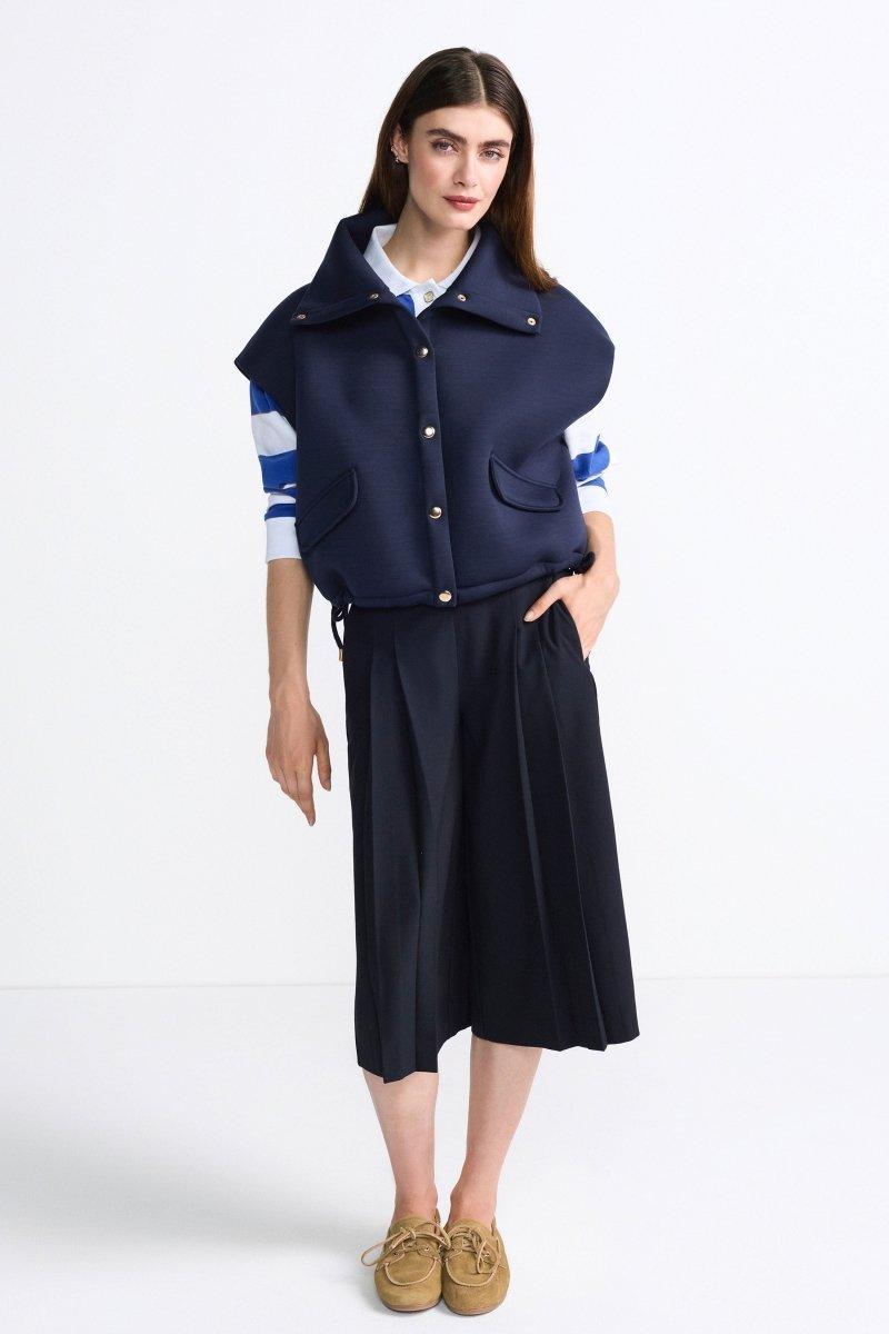 Vest With Cord - Look-Rich & Royal