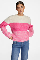 Color-Blocking Pullover-Rich & Royal